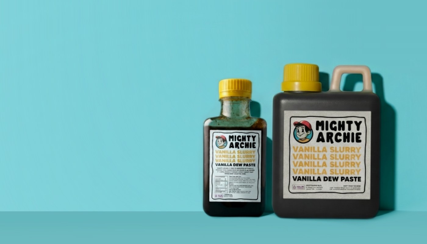 Mighty Archie Vanilla Slurry, Vanilla Dew Paste
